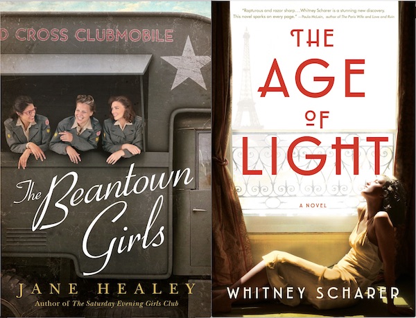 Covers of the books &quot;Beantown Girls&quot; and &quot;The Age of Light&quot;