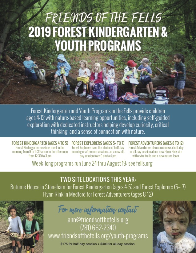 Friends of the Fells Youth Programs Poster