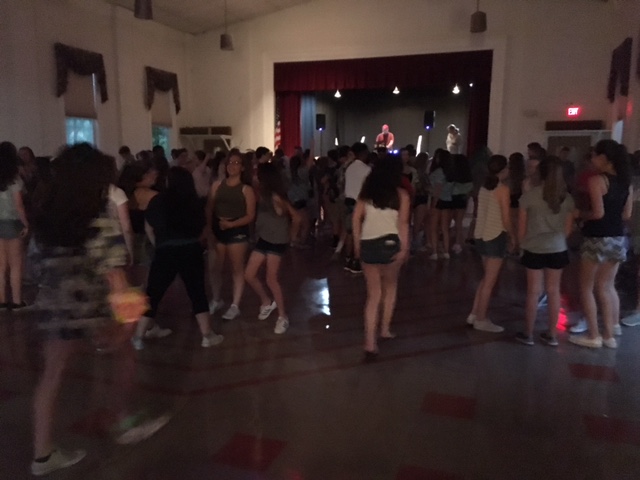 Photo of students at the Middle School Dance