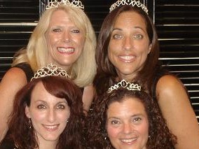 Photo of the four women in the musical group 'Ladies First'