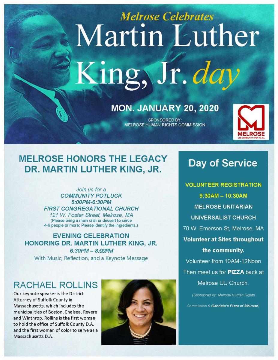 Martin Luther King Day Poster