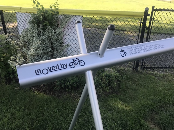 Photo of portable bicycle rack