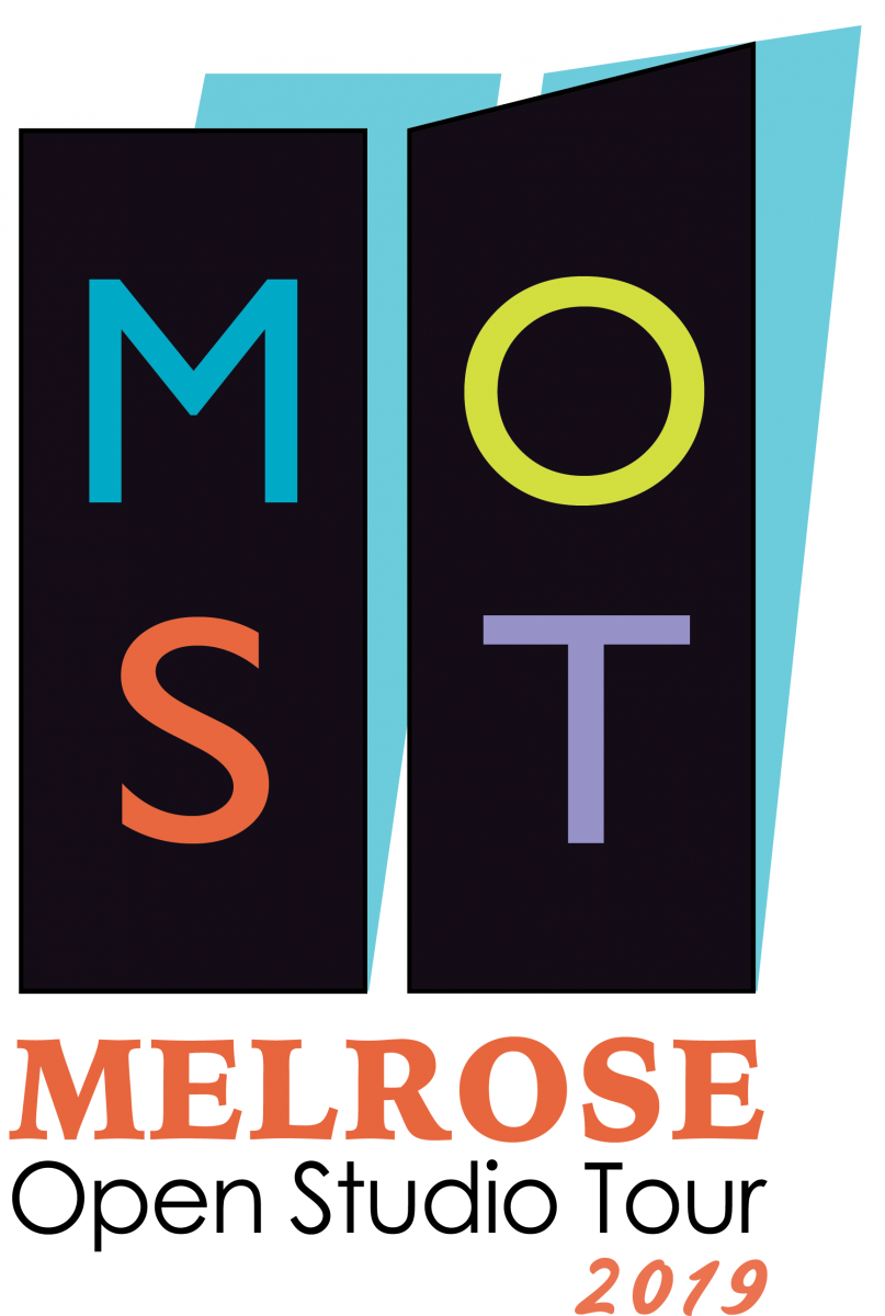 Logo for Melrose Open Studios Tour