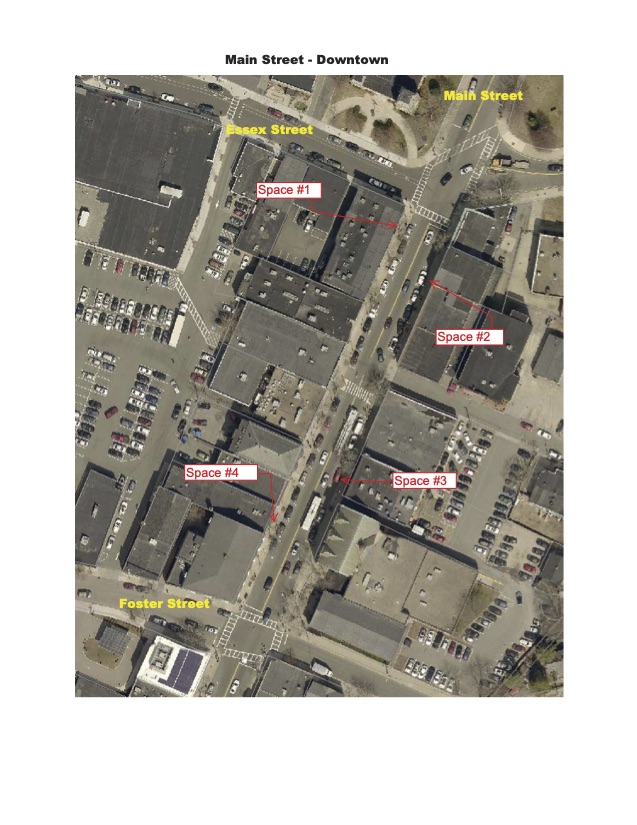 Location of curbside pickup parking 1