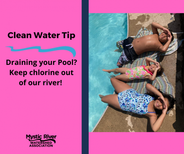  Draining your pool? Keep chlorine out of our river