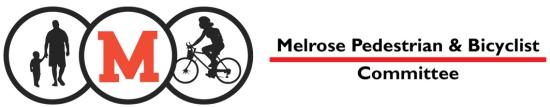 melrose ped bike committee logo