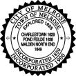 melrose city seal