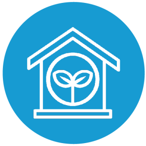 Green home logo