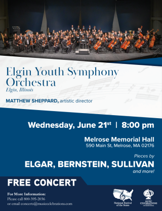 Elgin Youth Symphony Orchestra - free concert Wednesday, June 21, 2023