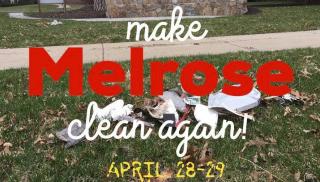 Make Melrose Clean Again banner