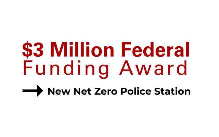 City of Melrose Awarded $3 Million in Federal Funding For New Net Zero Police Station
