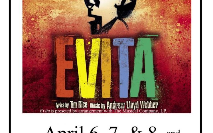 Program for the musical 'Evita'