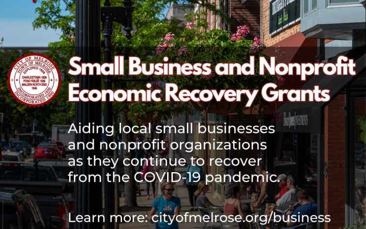 City of Melrose Awards Economic Recovery Grants to 30 Small Businesses, Nonprofits 