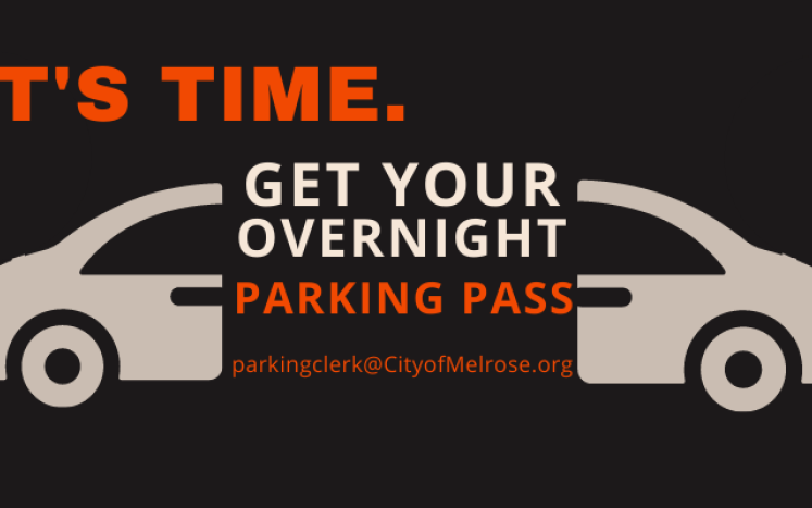It’s Time to Renew Your Melrose Overnight Parking Pass!