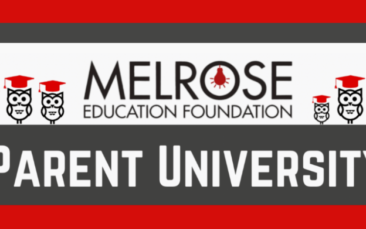 Melrose Education Foundation Presents Free Virtual Workshops for Parents & Caregivers