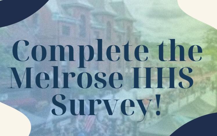 Graphic asking readers to complete the survey