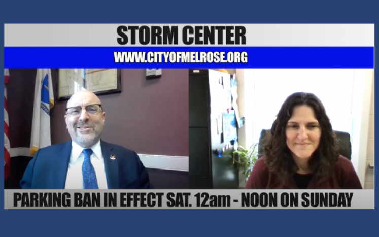 Stay in the Know About the Snow with Mayor Brodeur & DPW Director Elena Proakis-Ellis
