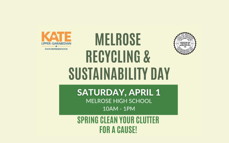 State Representative Lipper-Garabedian Spearheads Second Annual Recycling & Sustainability Event for City of Melrose